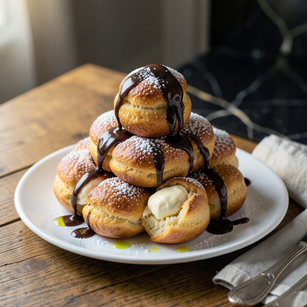 Beard Papa Cream Puff Recipe: Light and Airy Japanese Pastries