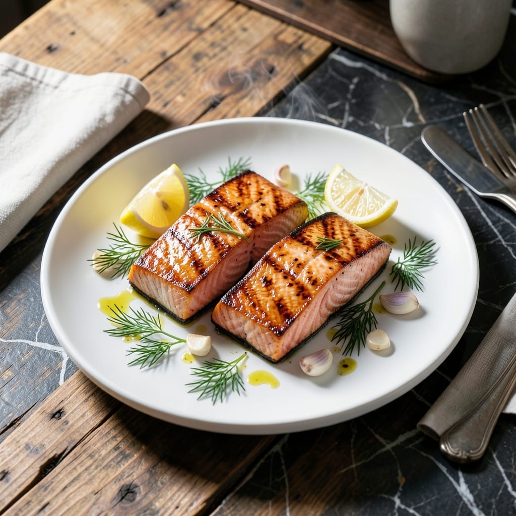 Salmon Grilled Recipe: Flaky Perfection With Charred Edges
