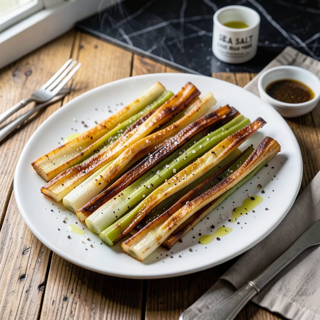Fried Leeks Recipe: Crispy Golden Ribbons for Topping Dishes