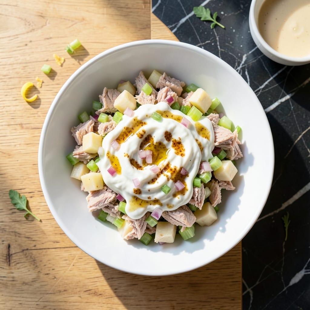 Gelson's Tuna Salad Recipe: Market-Fresh Creaminess With Celery Crunch Gelson's Tuna Salad Recipe: Market-Fresh Creaminess With Celery Crunch