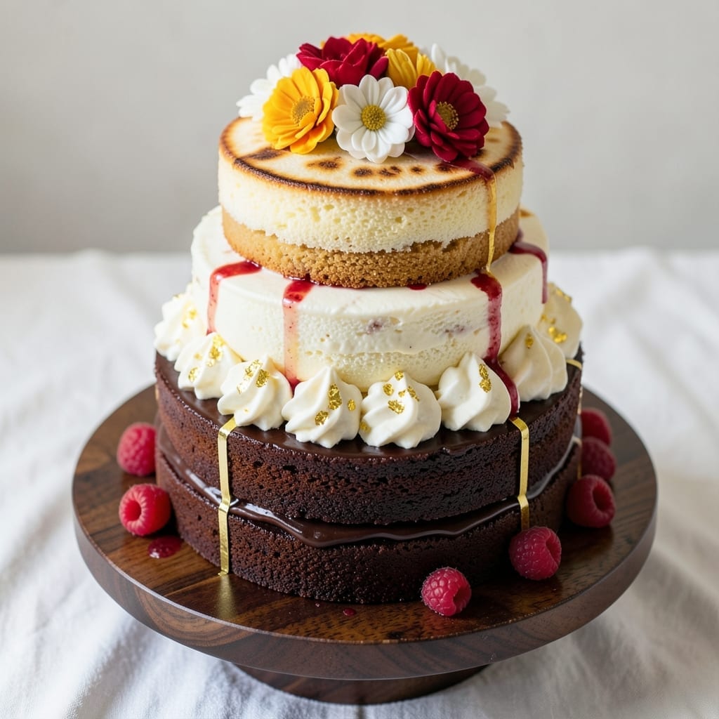 100 Dollar Cake Recipe: Fondant-Crowned Elegance in One Tin