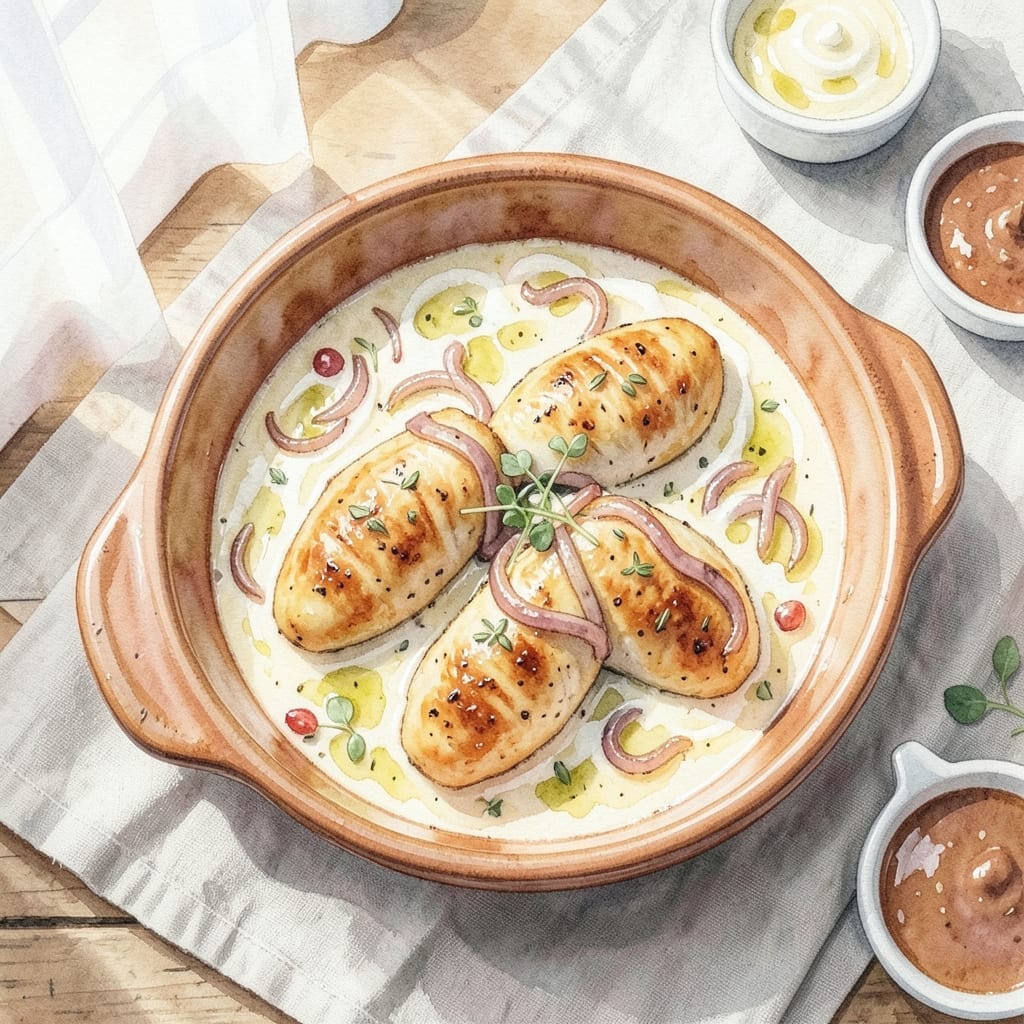 Recipe for Chicken Tenderloins in a Casserole: One-Dish Weeknight Feast