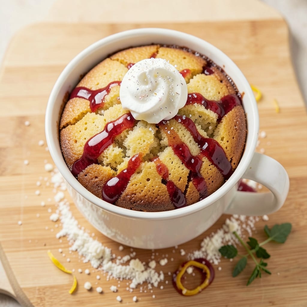 1 Person Cake Recipe: Mug-Baked Magic in 90 Seconds