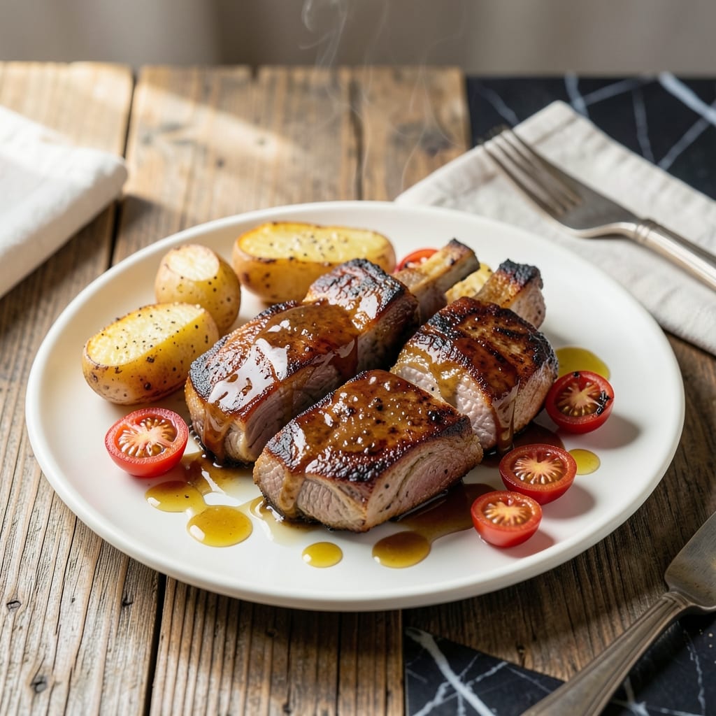 Honey-Mustard Pork Chops Recipe: Sweet and Tangy Glazed Perfection