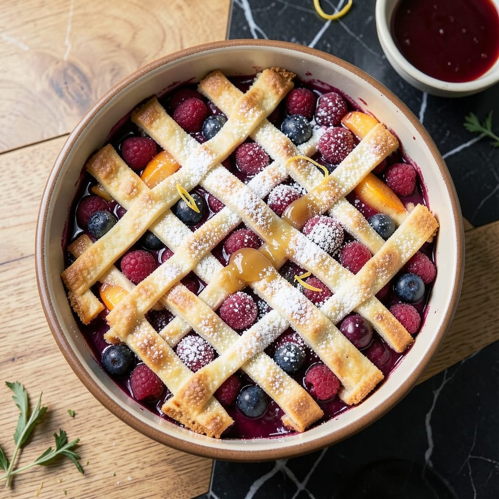 3-Ingredient Slow Cooker Berry Cobbler Recipe: Warm Spice Swirls With Crisp Fondant Top
