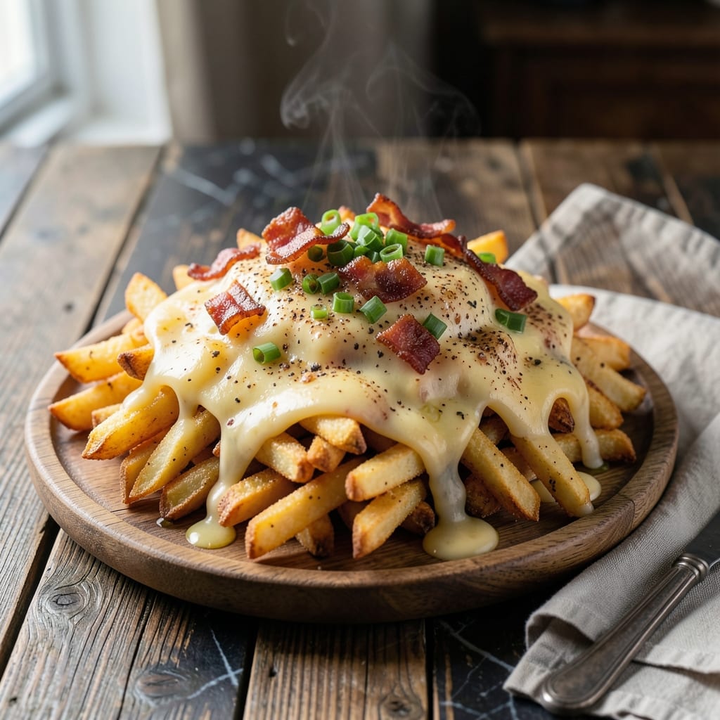 Texas Roadhouse Cheese Fries Recipe: Loaded With Melty Cheddar and Crispy Bacon