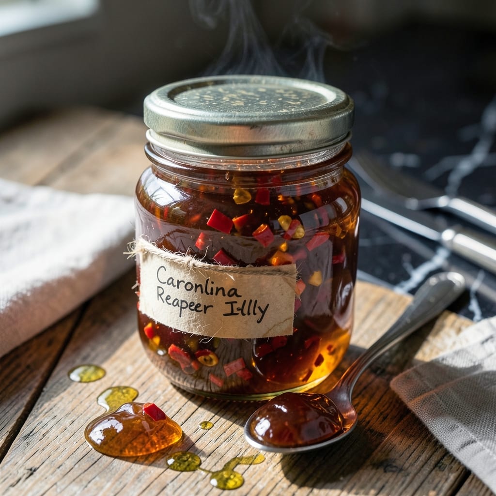 Carolina Reaper Jelly Recipe: Fruity Heat in a Spreadable Form