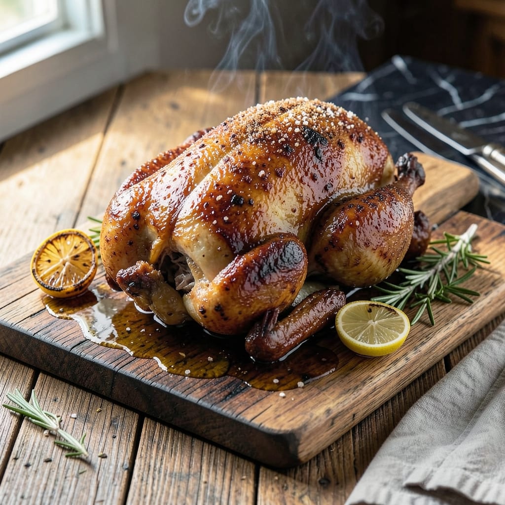 Smoked Whole Chicken BBQ Recipe: Hickory-Kissed Juiciness for Your Table