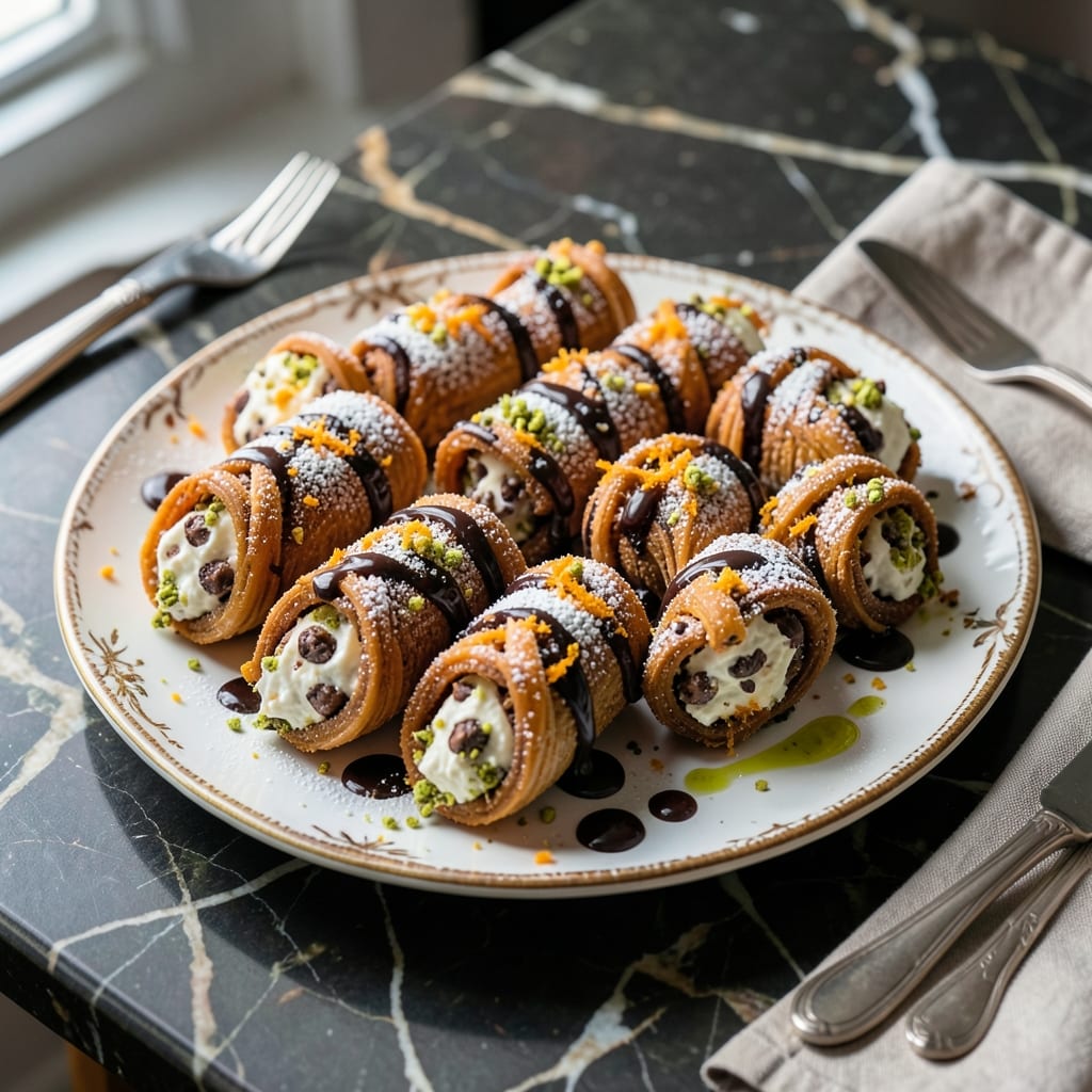 Florentine Cannoli Recipe: Crisp Shells With Ricotta Sweetness