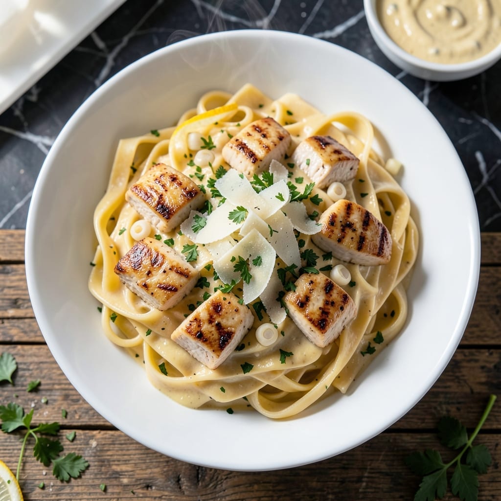 Pizza Hut Chicken Alfredo Recipe: Copycat Creamy Pasta With Garlic Bread Crumbs