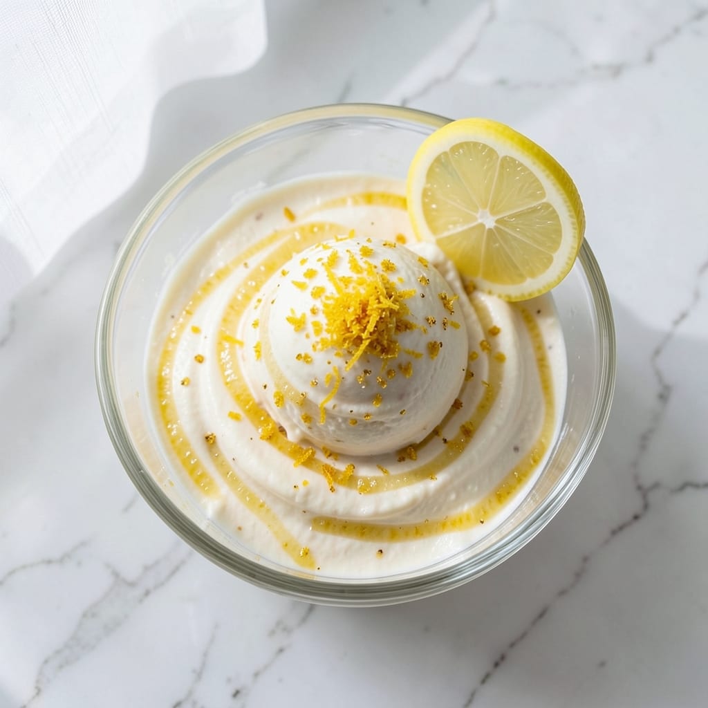 3-Ingredient Lemon Ice Cream Recipe: Zesty Brightness Without the Churn