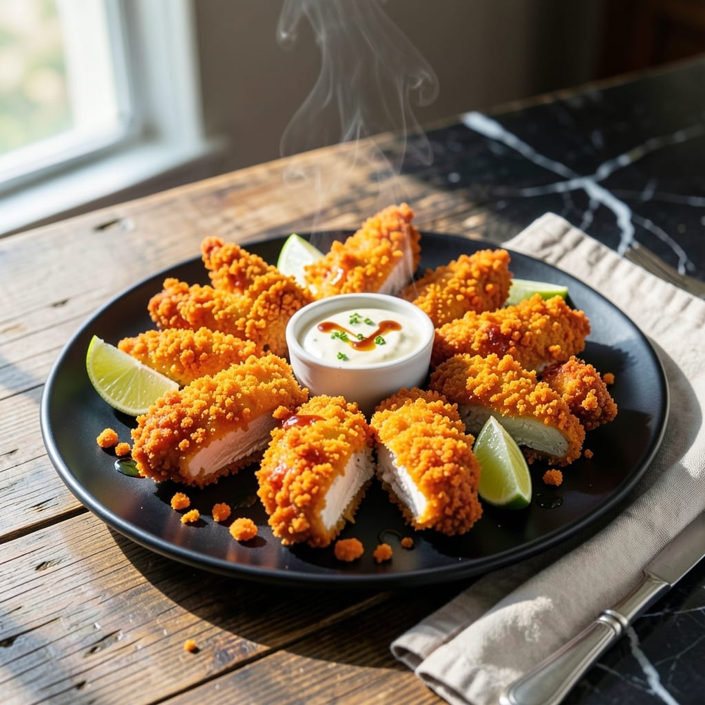 Cheeto Chicken Recipe: Crunchy Coated Bites With Spicy Kick