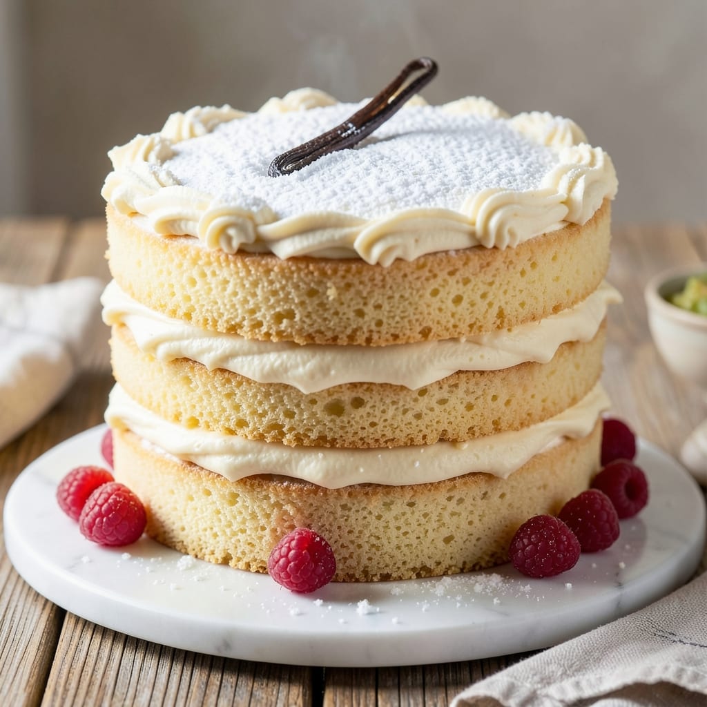 4 Layer Vanilla Cake Recipe: Velvety Moistness With Fondant Crown Crunch