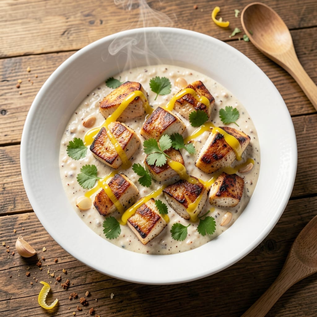 4-Ingredient White Chicken Chili Recipe: Creamy Cilantro-Lime Zing in 20 Minutes