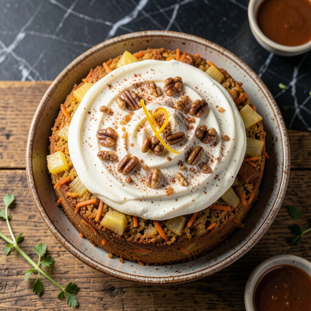 Carrot Cake Recipe With Pineapple: Tropical Twist on Classic Moist Layers