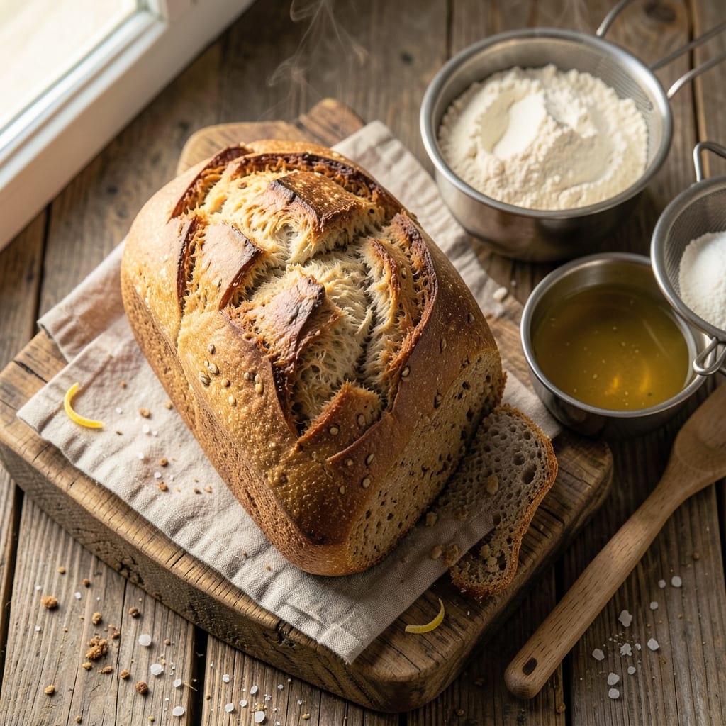 100 Percent Whole Wheat Bread Machine Recipe: Nutty, Dense Loaf With No Gluten Compromise