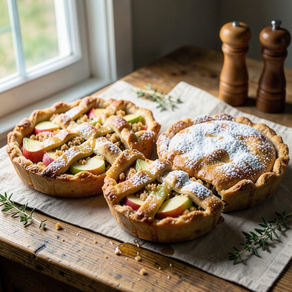 2 Apple Pie Recipe: Flaky Lattice Crust with Spiced Filling