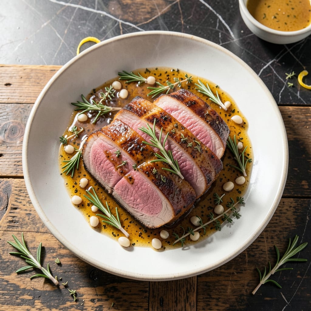 Pan-Roasted Pork Tenderloin Recipe: Herbed Crust and Juicy Centers