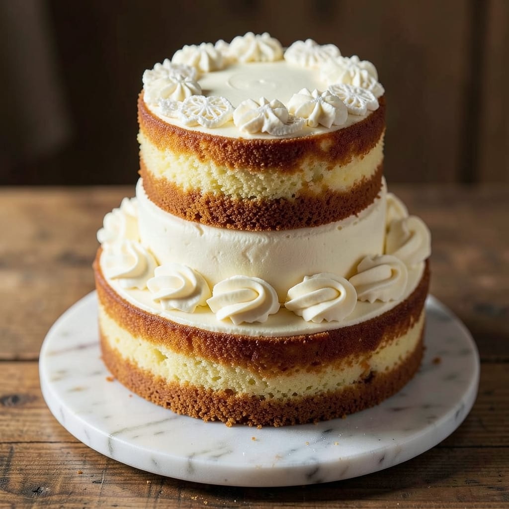 12-Inch Vanilla Cake Recipe: Layered Stability Without Fondant Bridges