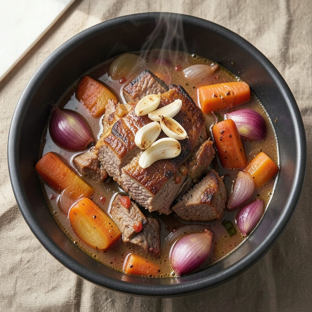 1.5 Quart Slow Cooker Beef Stew Recipe: Deep Savory Richness in One Pot