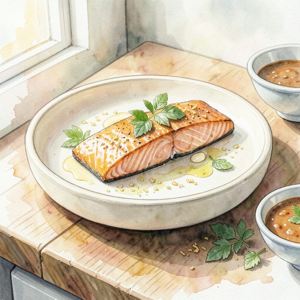 King Salmon Recipe Pan Fried: Crispy Skin With Buttery Flesh King Salmon Recipe Pan Fried: Crispy Skin With Buttery Flesh