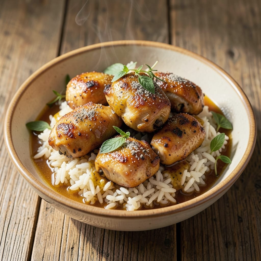 4-Ingredient Chicken and Rice Recipe: One-Pan Speed Dinner