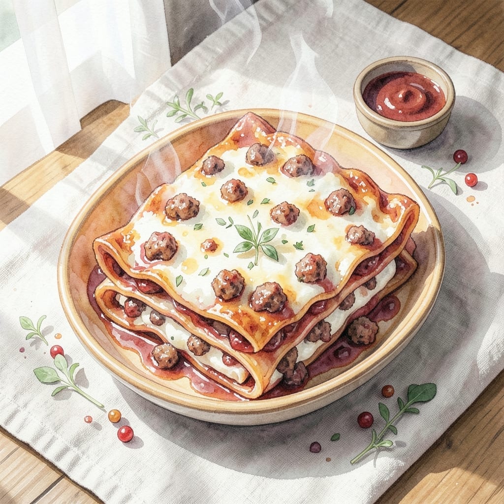 All Recipe Lasagna: Layered Cheese and Sauce Masterpiece