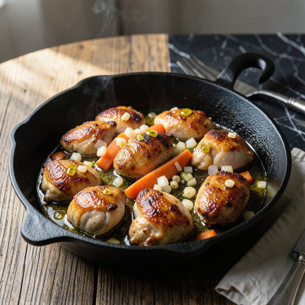 Gizzard and Hearts Recipe: Bold Offal Delight with Garlicky Depth