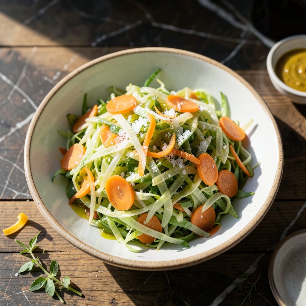 Croatian Coleslaw Recipe: Vinegar-Bright Crunch With Carrot Sweetness