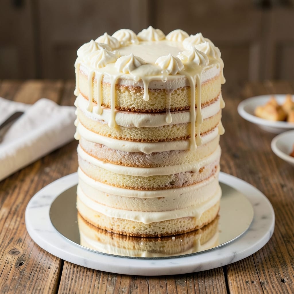 20 Layer Cake Recipe: Fondant-Bridged Grandeur in One Tin
