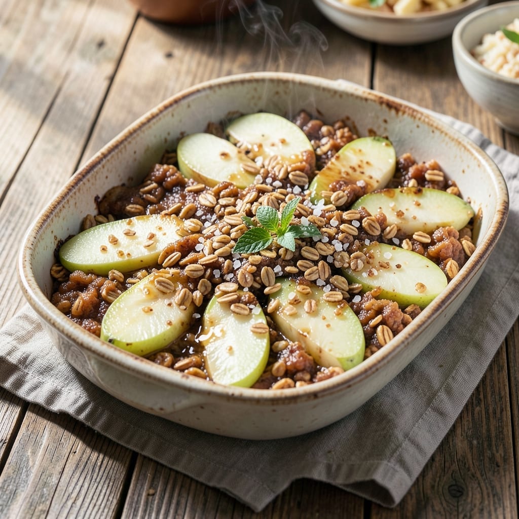 4 Apple Crisp Recipe: Spiced Topping That Crunches Over Warm Fruit