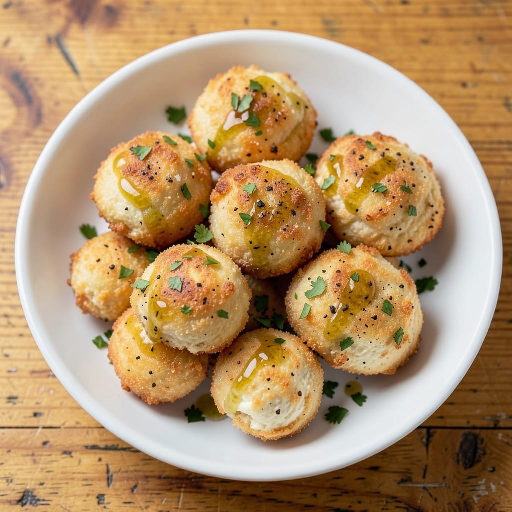 2 Ingredient Cottage Cheese Tots Recipe: Crispy Bites in 15 Minutes