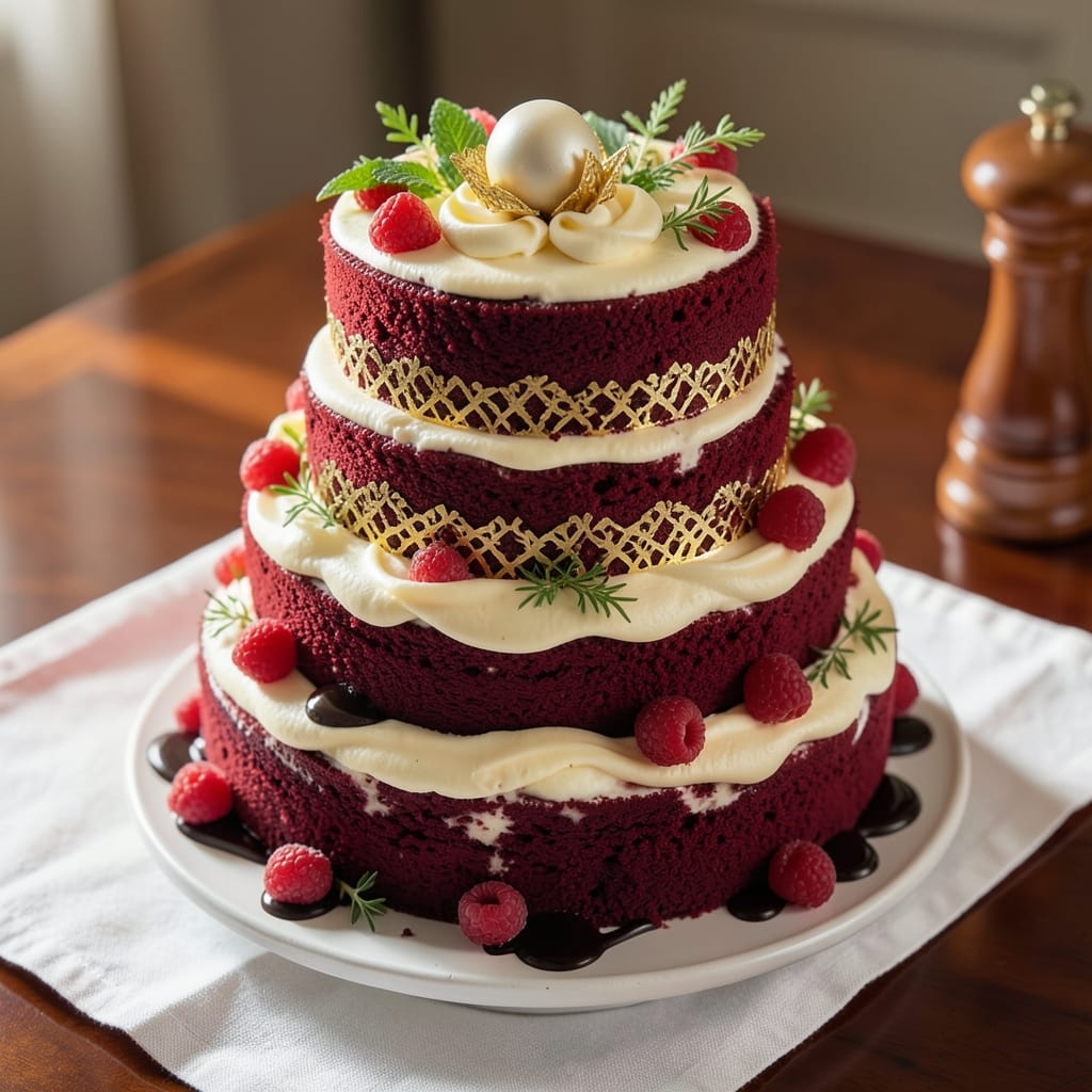 1920 Waldorf Astoria Red Velvet Cake Recipe: Iconic Fondant Crown and Cream Cheese Frosting Rivers
