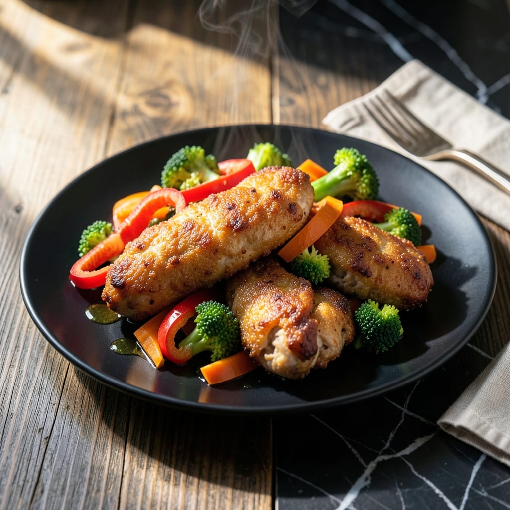 Crispy Chicken Stir Fry Recipe: Wok-Tossed Asian Crunch and Freshness