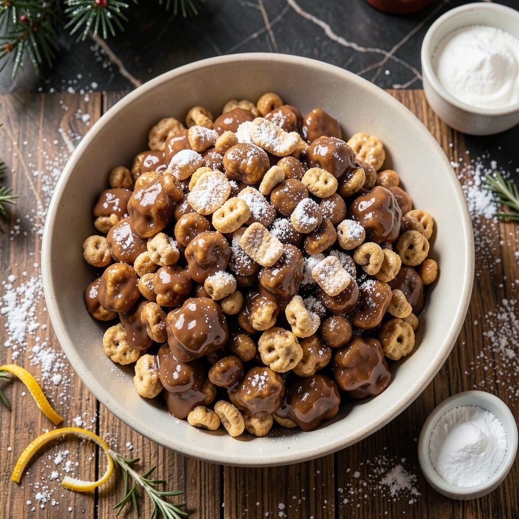 Puppy Chow Recipe Christmas: Festive Muddy Buddies for Holiday Snacking