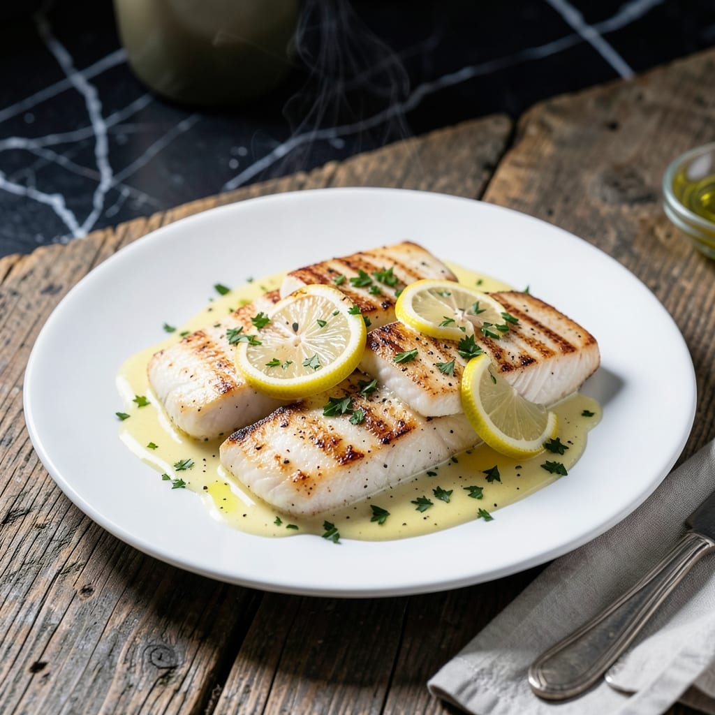 Fish Piccata Recipe: Lemon Caper Sauce With Tender White Fish