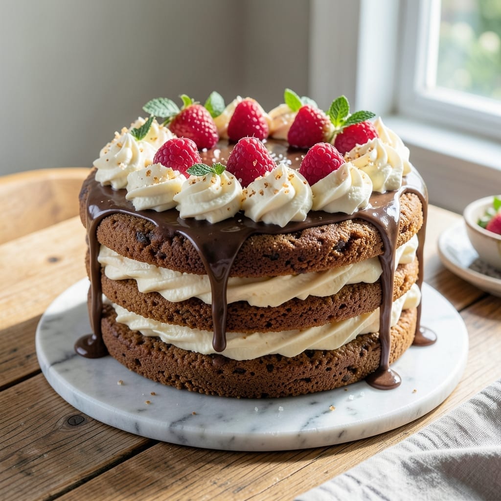 16-Inch Cookie Cake Recipe: Fondant-Bridged Tower That Stays Stable