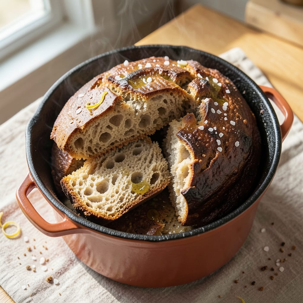 100 Whole Wheat Dutch Oven Bread Recipe: Crusty Crust and Airy Crumb in One Bake 100 Whole Wheat Dutch Oven Bread Recipe: Crusty Crust and Airy Crumb in One Bake