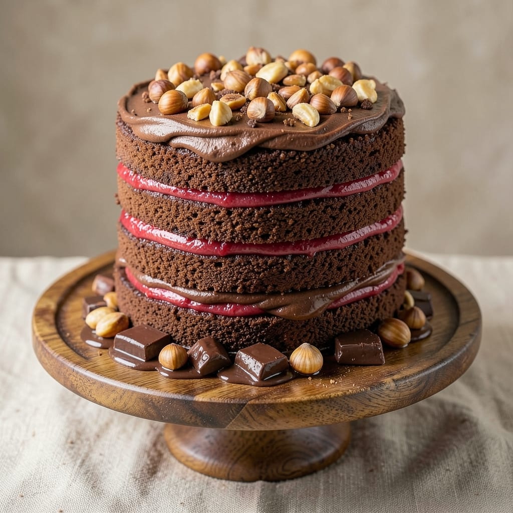 12-Layer Chocolate Cake Recipe: Decadent Fondant Crown Without the Wobble