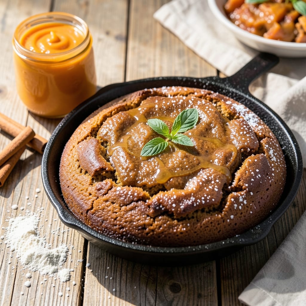 3-Ingredient Pumpkin Cake Recipe: Moist Crumb and Spiced Magic in a Tin