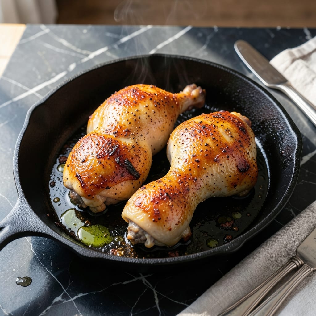 Cast Iron Chicken Thigh Recipe: Crispy Skin and Juicy Meat Every Bite