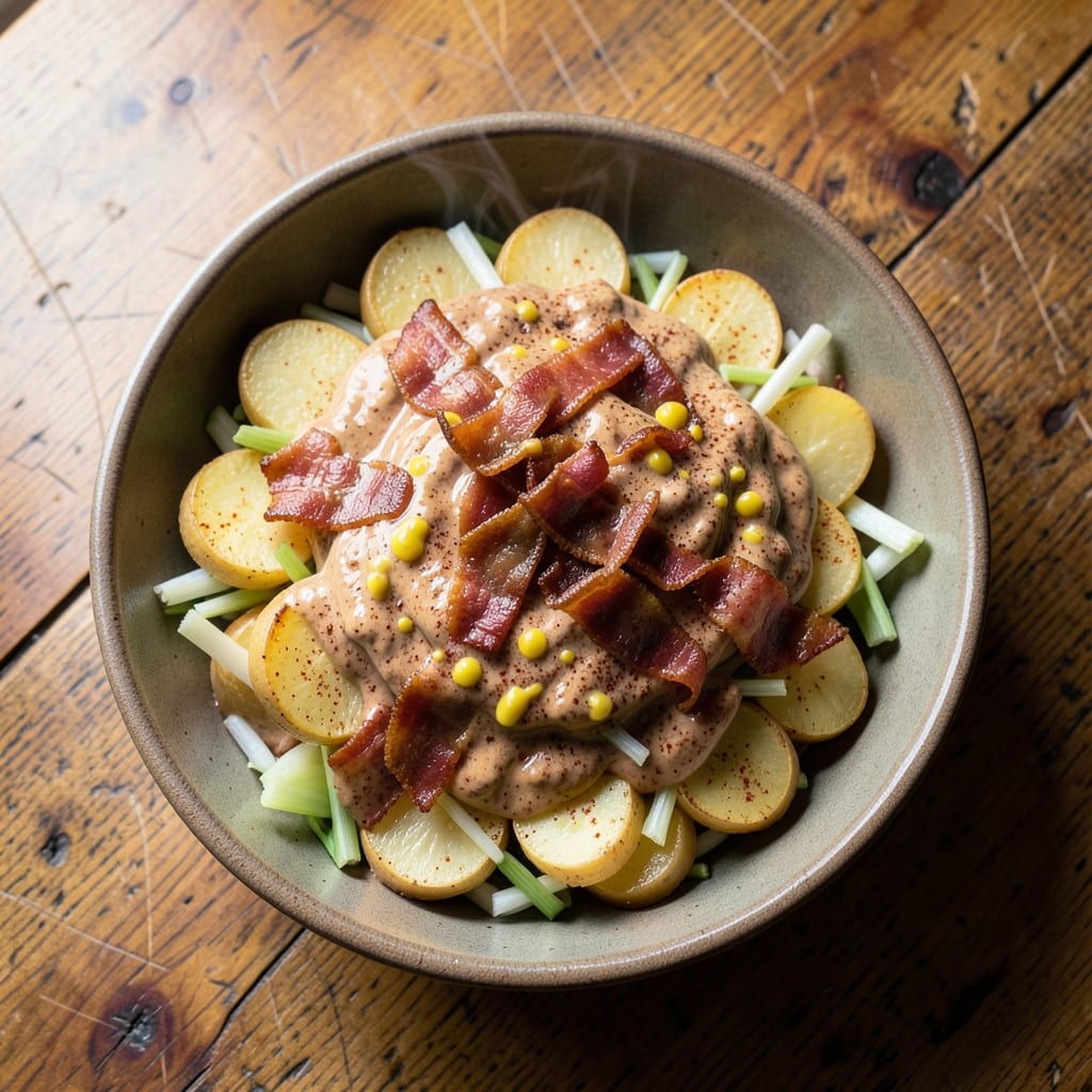 12 Bones Smoked Potato Salad Recipe: Bold BBQ Smoke Meets Creamy Comfort 12 Bones Smoked Potato Salad Recipe: Bold BBQ Smoke Meets Creamy Comfort