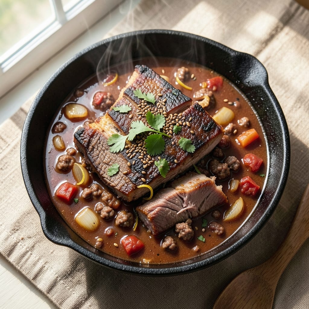 3 Meat Chili Recipe: Crock Pot Deep-Flavor Fusion in 6 Hours