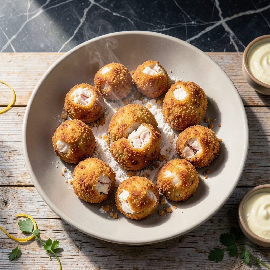 Lobster Balls Recipe: Crispy Shell With Buttery Lobster Inside