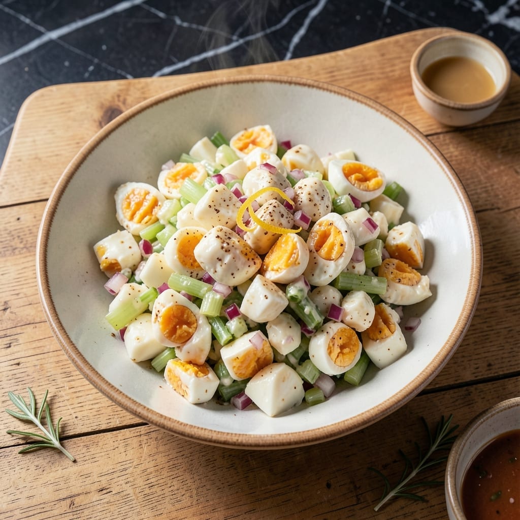 Egg Salad Recipe With Vinegar: Bright Tang With Classic Creaminess
