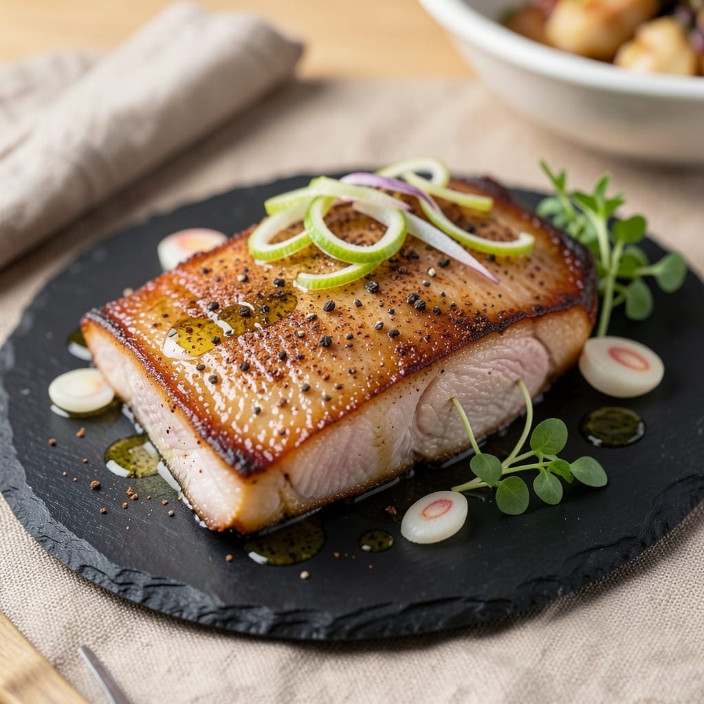 5 Spice Pork Belly Recipe: Crispy-Crackled Skin with Fragrant Depth