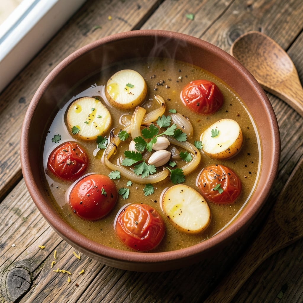 12 Tomatoes Potato Soup Recipe: Rustic Garden Harvest in One Pot