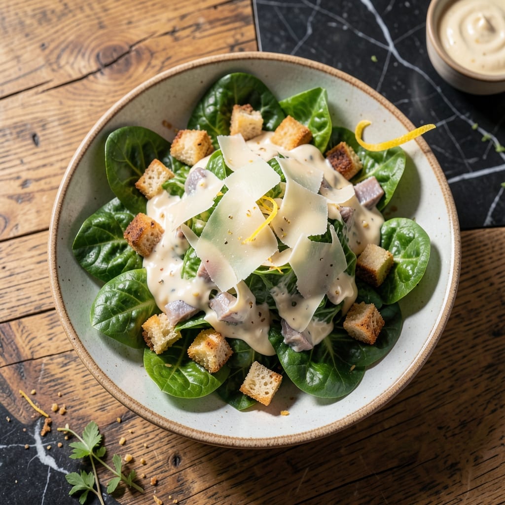 Golden Steer Caesar Salad Recipe: Crisp Romaine With Signature Dressing Golden Steer Caesar Salad Recipe: Crisp Romaine With Signature Dressing
