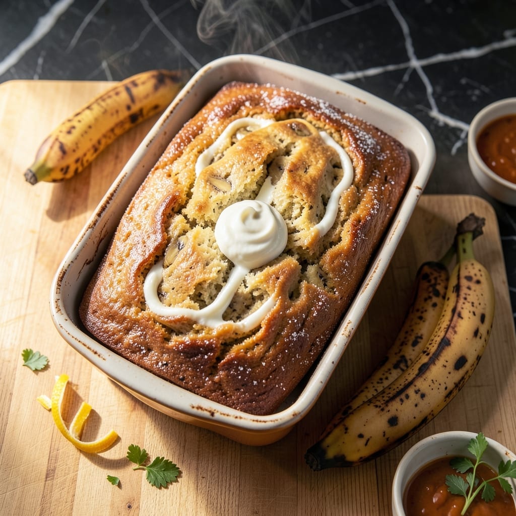 Moist Banana Bread Recipe With Sour Cream: Ultra-Tender Crumb With Tangy Depth
