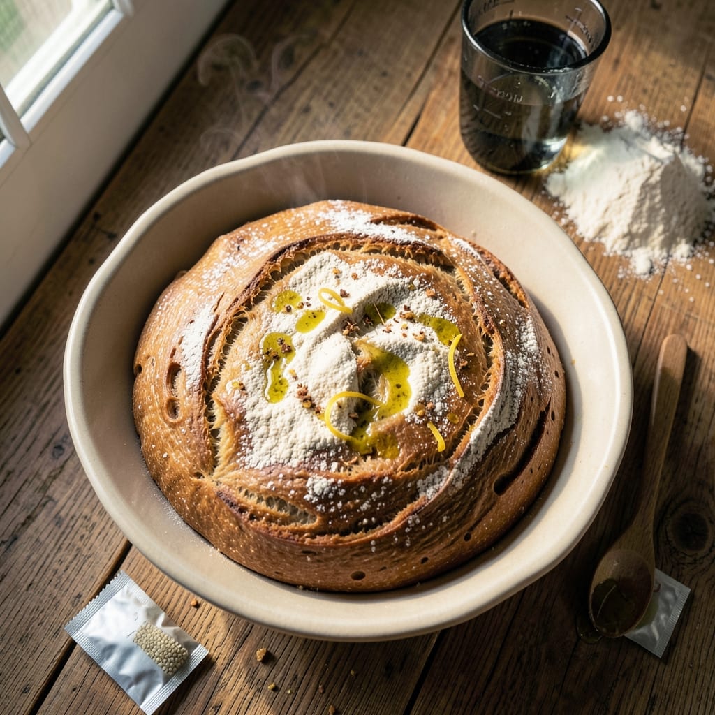 3-Lb Bread Recipe: Homemade Artisan Loaf With Crusty Crunch